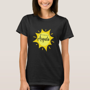 Camiseta É um dia ensolarado em Augusta. Premium