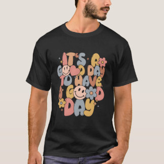 Camiseta É Um Dia Para Ter Um Dia Com Palavras Atrás