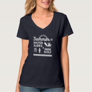 Camiseta É Um Dia Ruim Ser Um Golfe Engraçado