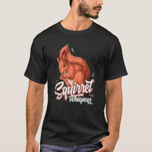 Camiseta É Um Esquilo Que É Engraçado Na Floresta