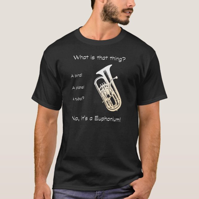 Camiseta É um Euphonium (Frente)