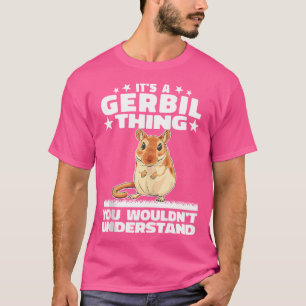 Camiseta É Um Gerbil Roedor De Areia Gerbillinae Ge