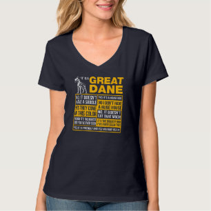 Camiseta É Um Grande Dane Engraçado Dom Dog Lover