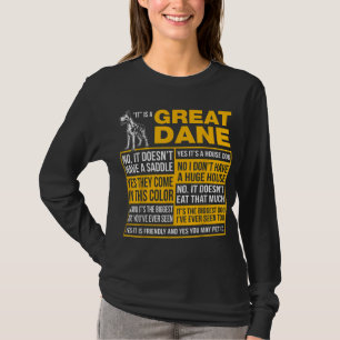 Camiseta É Um Grande Dane Engraçado Dom Dog Lover