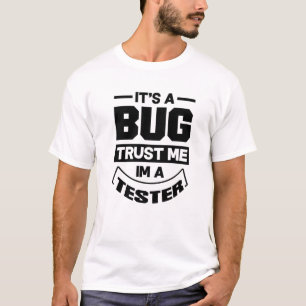 Camiseta É um Inseto Confie em mim Um jogador de videogame