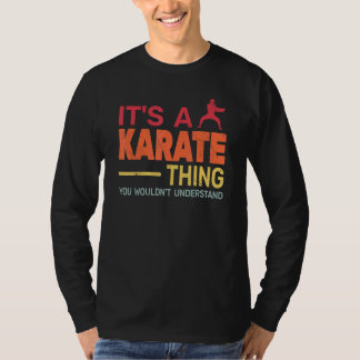 Camiseta É um karatê de coisas, treinamento de karatê para