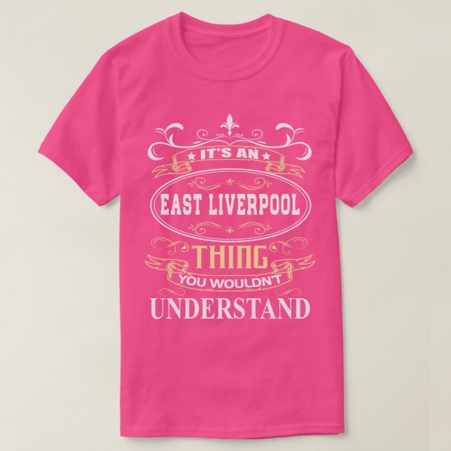 Camiseta É Um Liverpool Oriental Que Você Não Entenderia (Frente do Design)