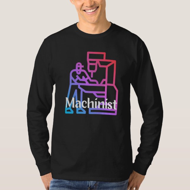 Camiseta É um Machinista #2 (Frente)