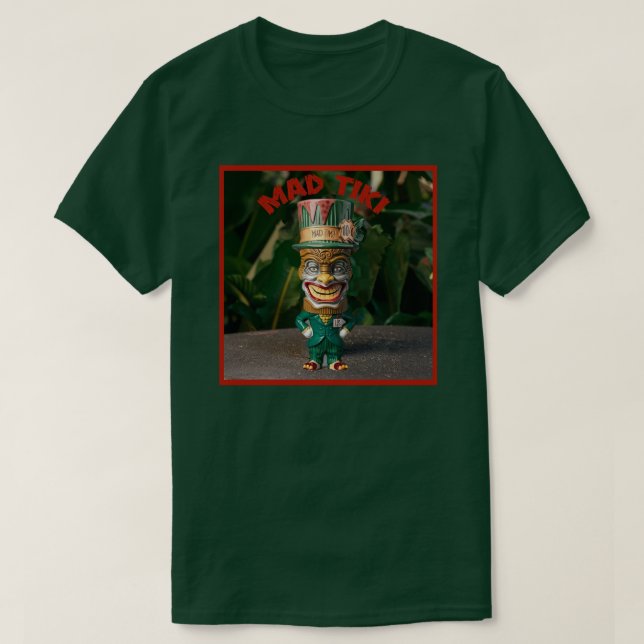 Camiseta É um Mad, Mad Tiki (Frente do Design)