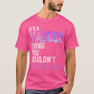 Camiseta É um Maddohing que você não entenderia Maddo retrô