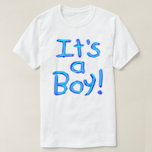 Camiseta É um menino!