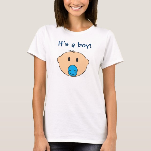 Camiseta É um menino! (Frente)