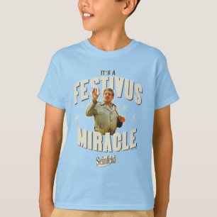 Camiseta É um Milagre do Festivus