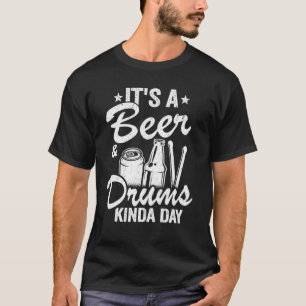 Camiseta É um Pai Percussionista de Cerveja e Dragas, Dr.
