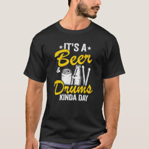 Camiseta É um Pai Percussionista de Cerveja e Dragas, Dr.