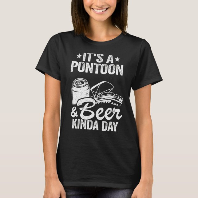 Camiseta É um Pontoon & Beer Day Pontoon C (Frente)