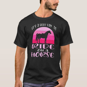Camiseta É Um Prazer Montar Um Cavalo Cavalos