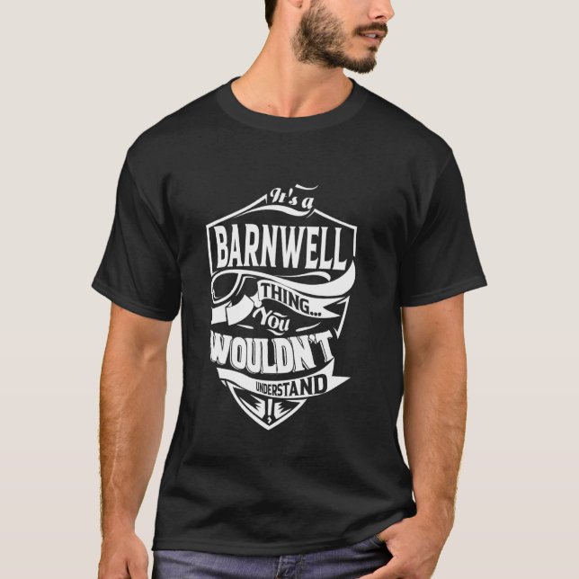 Camiseta É um presente de BARNWELL (Frente)