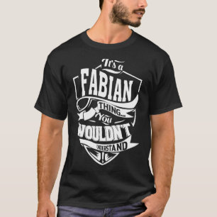 Camiseta É um presente FABIANO
