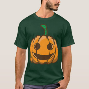 Camiseta É um rosto muito feliz de abóbora