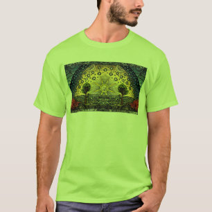Camiseta É um T liso do Woodcut de Flammarion da terra