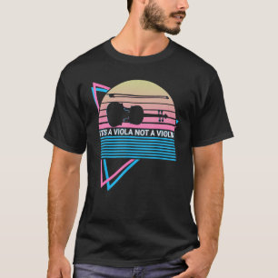 Camiseta É um Viola não um instrumento violino
