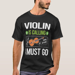 Camiseta É um Violino que Chama