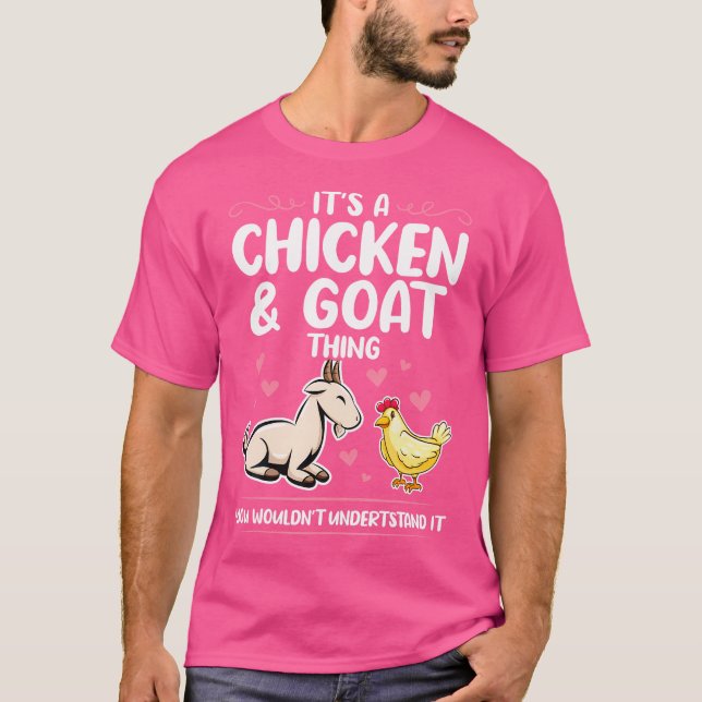 Camiseta É Uma Cabra De Galinha. (Frente)