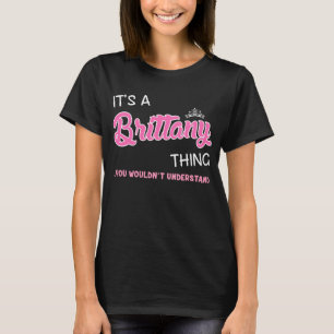 Camiseta É uma coisa Brittany que você não entenderia