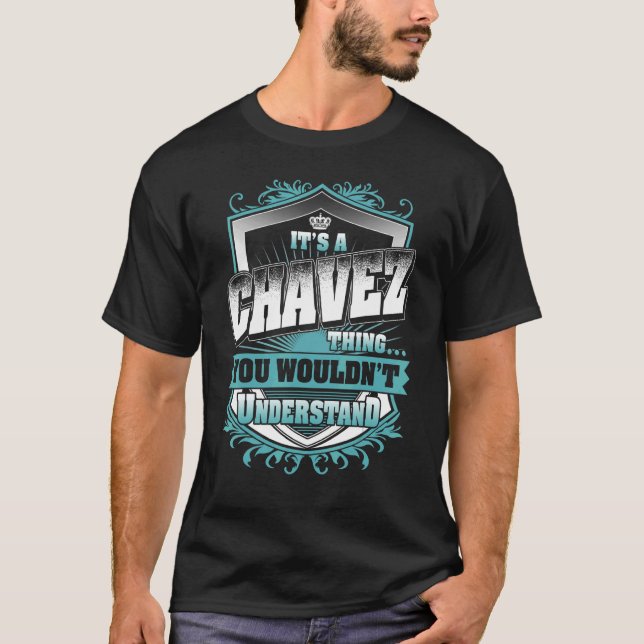 Camiseta É uma coisa Chávez que você não entenderia. (Frente)