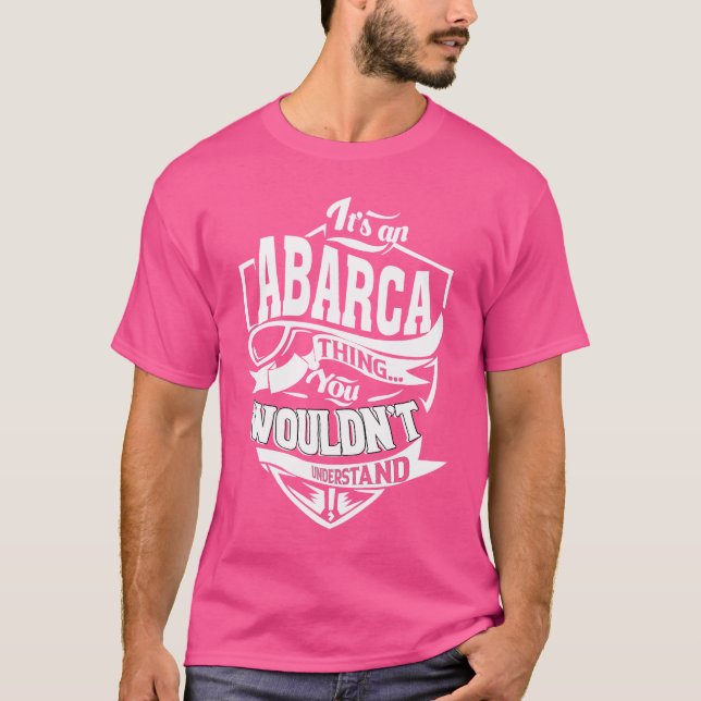 Camiseta É uma coisa da ABARCA (Frente)