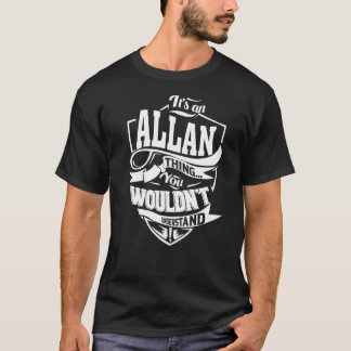 Camiseta É uma coisa da ALLAN que oferece o prêmio