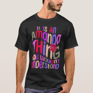 Camiseta É uma coisa da Amanda que você não entenderia Groo
