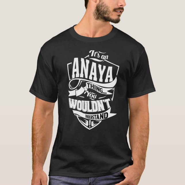 Camiseta É uma coisa da Anaya (Frente)