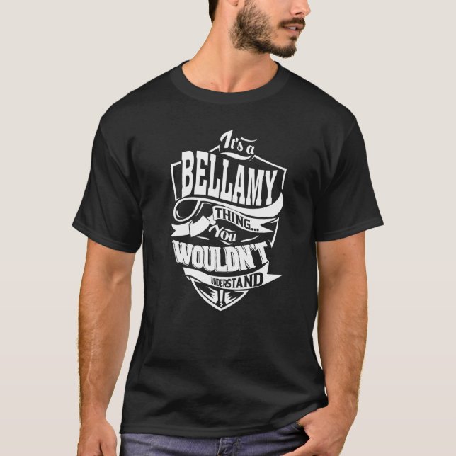 Camiseta É uma coisa da BELLAMY (Frente)