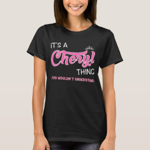 Camiseta É uma coisa da Cheryl que você não entenderia