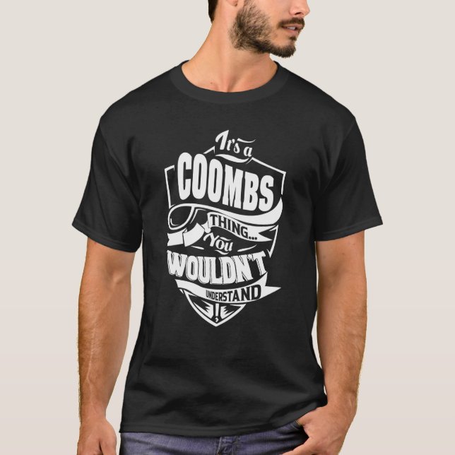 Camiseta É uma Coisa da COOMBS (Frente)