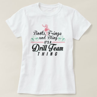 Camiseta É uma coisa da equipe de broca