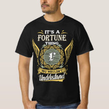 É Uma Coisa Da Fortuna Que Você Não Pode Entender