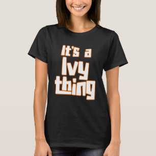 Camiseta É uma Coisa da Ivy