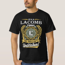 É Uma Coisa Da Lacomb Que Você Não Entenderia