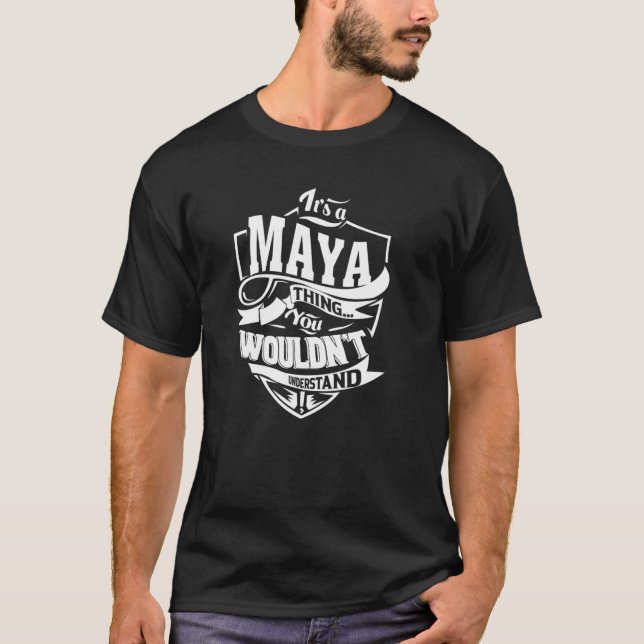 Camiseta É uma coisa da MAYA (Frente)
