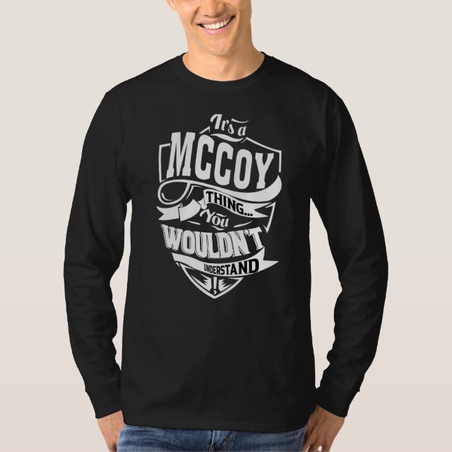 Camiseta É uma coisa da McCoy (Frente)