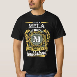 Camiseta É uma coisa da Mela que não conseguias entender