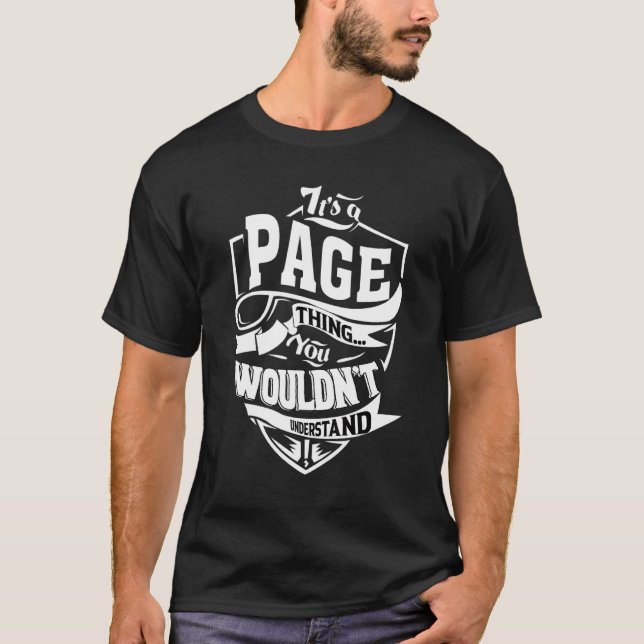 Camiseta É Uma Coisa Da Página (Frente)