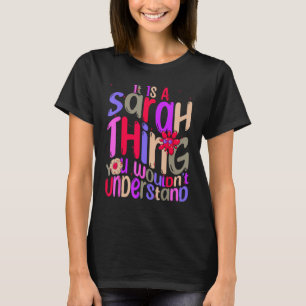 Camiseta É uma coisa da Sarah que você não entenderia Groov