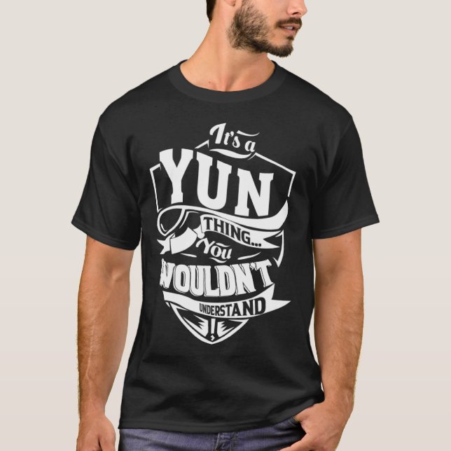 Camiseta É uma coisa da YUN (Frente)