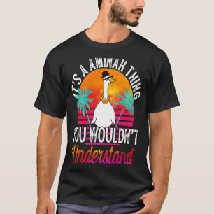 Camiseta É uma coisa de Aminah que você não entenderia Amin