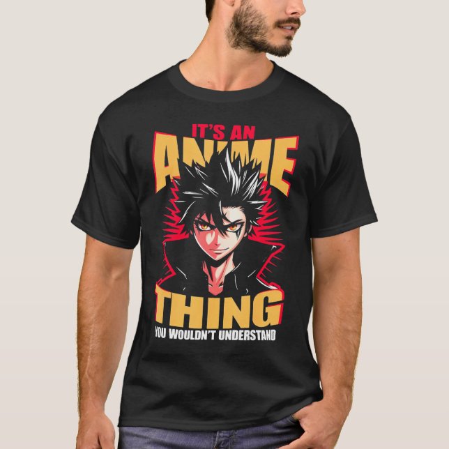 Camiseta É Uma Coisa De Anime Que Você Não Entenderia Manga (Frente)
