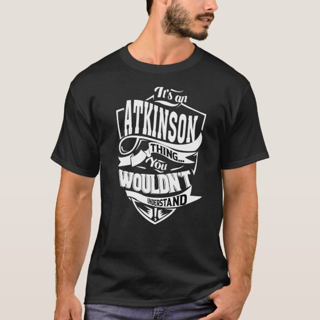 Camiseta É uma coisa de Atkinson (Frente)